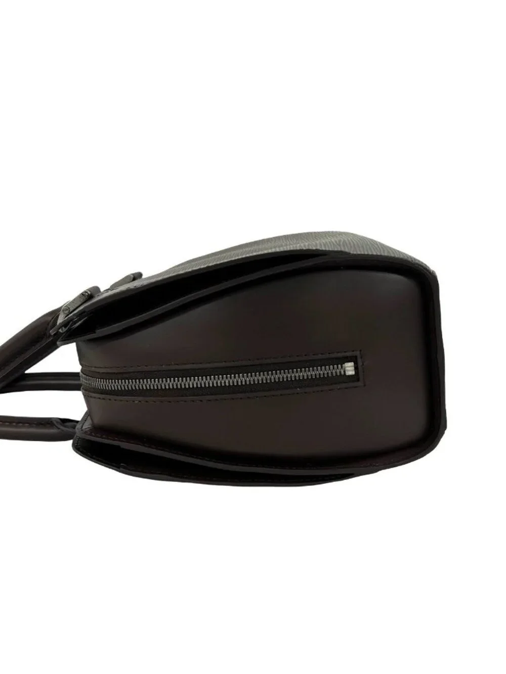 Louis Vuitton Pont Neuf Epi Leather Mini Boston Bag Mocha Brown